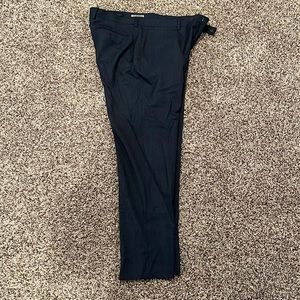 NWOT Mens Navy Blue Banana Republic Dress Pants 34x30